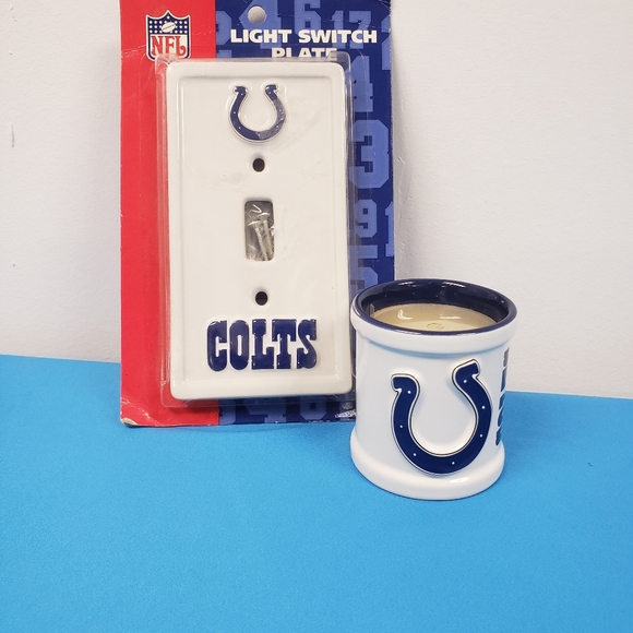 Other - Light switch plate and candle